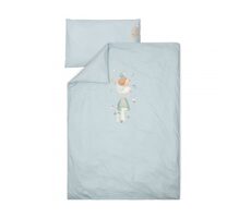 Little Dutch Povlečení 140x100 a 40x60 cm Forest Friends Blue