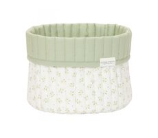 Little Dutch Košík textilní oboustranný malý Blueberry Leaves