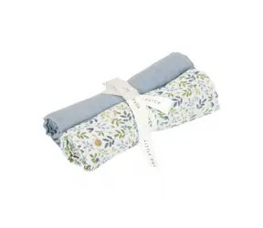 Little Dutch Pleny 70x70cm Forest Adventure & Denim Blue 2 ks