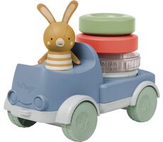 Taf Toys Náklaďák s pyramidou Bunny / od 6 měsíců