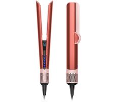 Dyson Airstrait HT01 Strawberry/Blush / Žehlička na vlasy / 1600 W / 3 teploty / 80-140 °C / LED Displej 