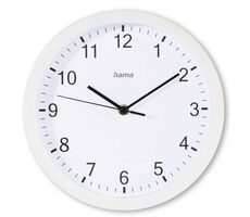 Hama Elba / nástěnné hodiny / průměr 25 cm / tichý chod