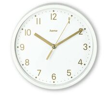 Hama Madeira / stolní hodiny / průměr 16 cm / tichý chod