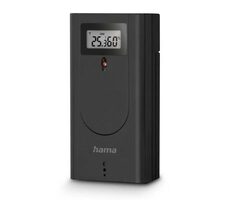 Hama Brac bezdrátový senzor k Hama meteostanicím černá / venkovní použití / teplota / vlhkost 