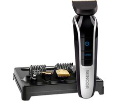 SENCOR SHP 7201SL / Aku zastřihovač / 7 nástavců / Provoz až 45 minut