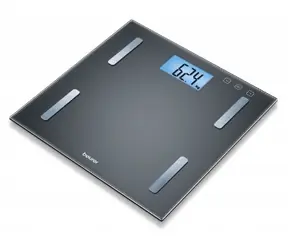 Beurer BF 180 černá / diagnostická váha / LCD / max 180 kg / 2x 3 V baterie CR2032
