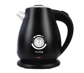 Huslog Rychlovarná konvice s teploměrem černá / 2200W / 1.7 L / otočná základna 360°