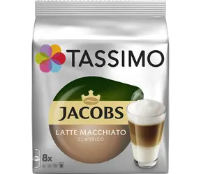 Jacobs Latte Macchiato Tassimo 8 ks / Kapslová káva 