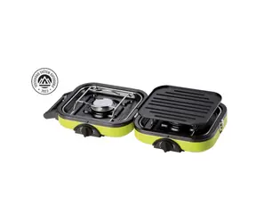 Meva vařič Dual Compact UKP22003 propan-butanový s grilem / 2x 2.3 kW