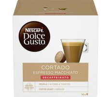 NESCAFÉ Dolce Gusto Decaffeinato Cortado Espresso Macchiato 16 ks / Kapslová káva 