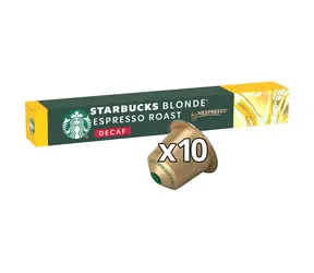 Starbucks Decaf Blonde Espresso Roast Nespresso 10 ks / Kapslová káva 