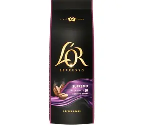 L'OR Espresso Supermo 500 g / Zrnková káva / směs Arabica a Robusta 