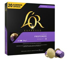 L'OR Espresso Profondo Nespresso 20 ks / Kapslová káva 