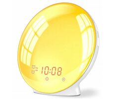 Rozbaleno - iQtech SmartLife TA001 / Wi-Fi Budík se simulací východu slunce a FM Rádio / rozbaleno