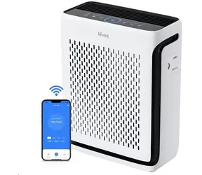 Levoit VITAL 100S PRO SMART / chytrá čistička vzduchu / 243 m3 / 32 W / až 52 dB 