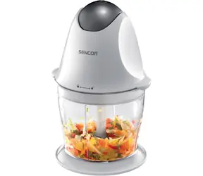 SENCOR SHB 4310 bílá / Sekáček potravin / 300 W / Nádoba 650 ml