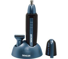 SENCOR SNC 101BL Zastřihovač chloupků v nose & uších / 1x AA