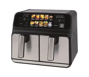 ProfiCook PC-FR 1287 / Duální horkovzdušná fritéza / 2200W / 8l / 50°C - 200°C