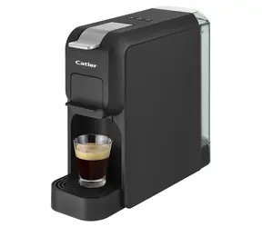 Catler ES 703 Porto B černá / kávovar na kapsle / Nespresso & Tchibo & Dolce Gusto / 1350 W / 15 bar / 0.8 l