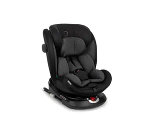 MoMi EMI i-Size černá / Autosedačka / pro děti od 40 do 150 cm / do 36 kg