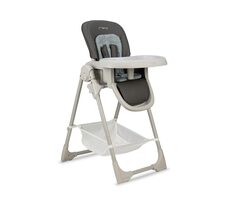 MoMi GOJO šedá / Jídelní židlička /  od 6 do 36 měsíců / do 15 kg