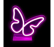 2Kids Toys LED NEON LIGHT lampička Motýlek