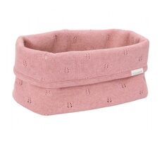 Little Dutch Košík pletený velký Pure Pink Blush