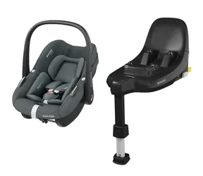Maxi-Cosi Pebble S autosedačka Tonal Graphite + základna FamilyFix S / od narození (0-13 kg, do 83 cm)