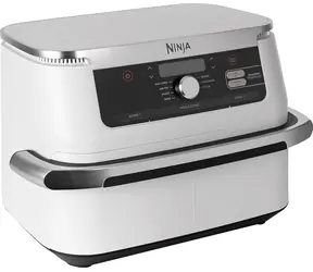 NINJA AF500EUWH bílá /dualní horkovzdušná fritéza / 2470W / 10.4 l / 7 programů