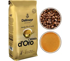 Dallmayr Crema D'Oro 1 kg / Zrnková káva / 100% Arabica 