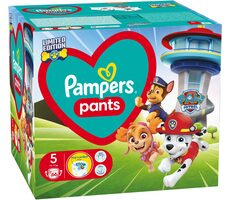 Pampers Pants Paw Patrol 12-17 kg (66ks) / Plenkové kalhotky / Velikost 5 (12-17 kg)