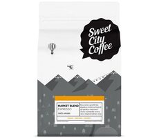 Sweet City Coffee Market Blend Brazílie 250 g / Zrnková káva 