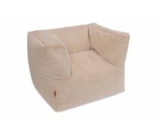 Jollein Křeslo dětské Beanbag Corduroy Natural / od 12 měsíců