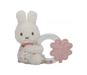 Little Dutch Chrastítko s korálky králíček Miffy Lucky Blossom / od narození