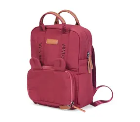 Childhome Dětský batoh Mini Club Signature Burgundy