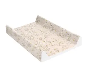 KikkaBoo Přebalovací podložka 50x70 cm Secret Garden Beige