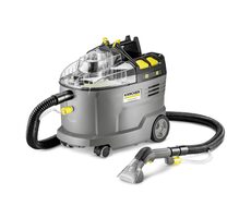 Kärcher Extraktor Puzzi 9/1 Bp / Vysavač / 575W / 9|7 L / 36V / Mokré a suché vysávání / 12-18 m2-h / Bez aku