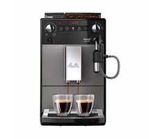 Melitta Avanza F27/0-100 černo-střábrná / automatický kávovar / 1450 W / 15 bar / 1.5 l / zásobník 250 g 