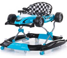 CHIPOLINO Chodítko interaktivní Car Racer 4v1 Blue / od 6 měsíců