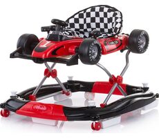 CHIPOLINO Chodítko interaktivní Car Racer 4v1 Red / od 6 měsíců