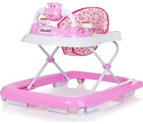CHIPOLINO Chodítko interaktivní Little Cow Pink / od narození