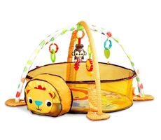ECOTOYS Hrací deka s ohrádkou Lev / od narození