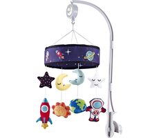 CHIPOLINO Hudební závěsný kolotoč Space / od narození