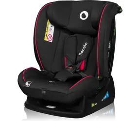 LIONELO Autosedačka Aart i-Size 40-150 cm, Black Carbon Red