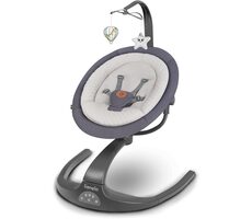 LIONELO Kojenecké lehátko 2v1 Rina Grey Concrete