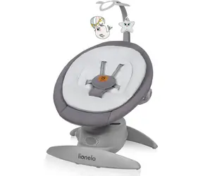 LIONELO Kojenecké lehátko Mell Grey Stone / od narození