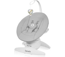 LIONELO Kojenecké lehátko Iris Grey Concrete / od narození