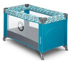 LIONELO Postýlka cestovní Stefi Green Turquoise