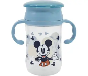 STOR Dětský trénovací hrneček 395 ml Mickey Mouse