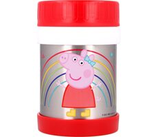STOR Termodóza na jídlo nerezová Prasátko Peppa 284 ml